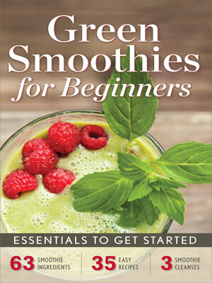 cover image of Green Smoothies for Beginners